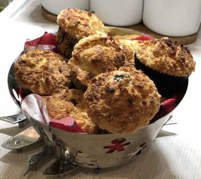 Cliquez pour zoomer ! Muffins aux myrtilles Thermomix par Jo Han