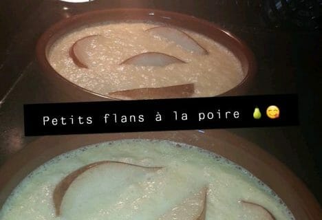 Cliquez pour zoomer ! Petits flans à la poire Thermomix par Rachida 🇲🇦