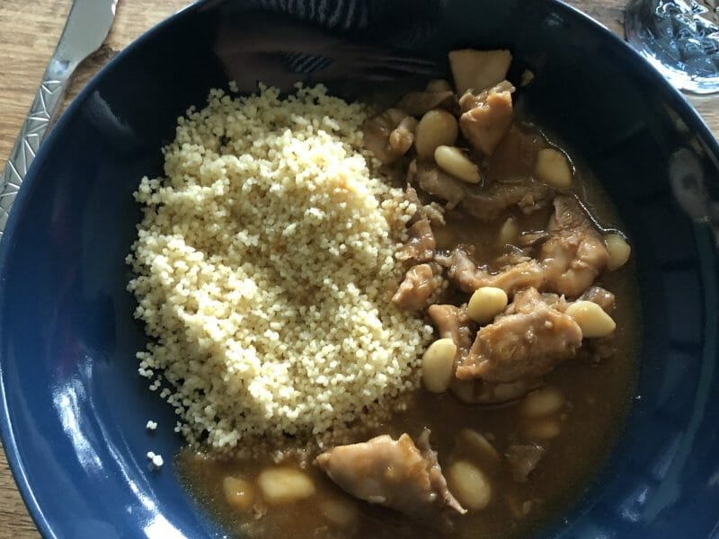 Cliquez pour zoomer ! Poulet aux amandes Thermomix par Choune68