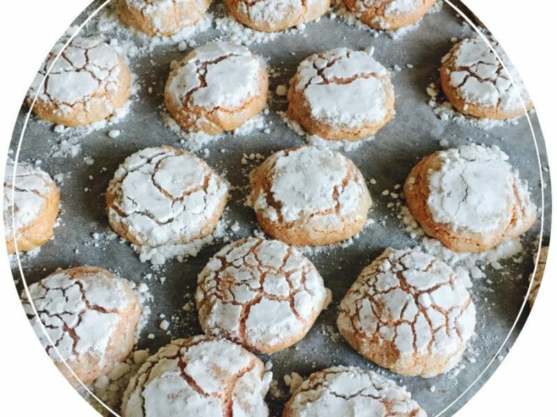 Cliquez pour zoomer ! Craquelés aux biscuits roses de Reims Thermomix par WowMum