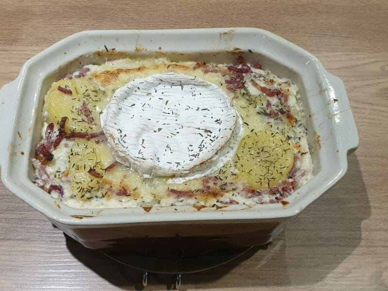 Cliquez pour zoomer ! Gratin de pommes de terre à la normande Thermomix par Max