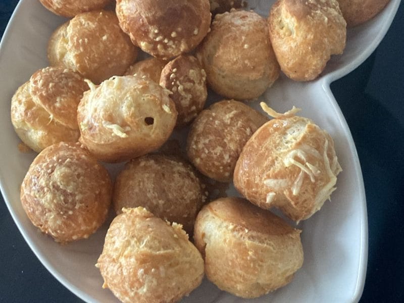 Cliquez pour zoomer ! Gougères Thermomix par Betty🌸