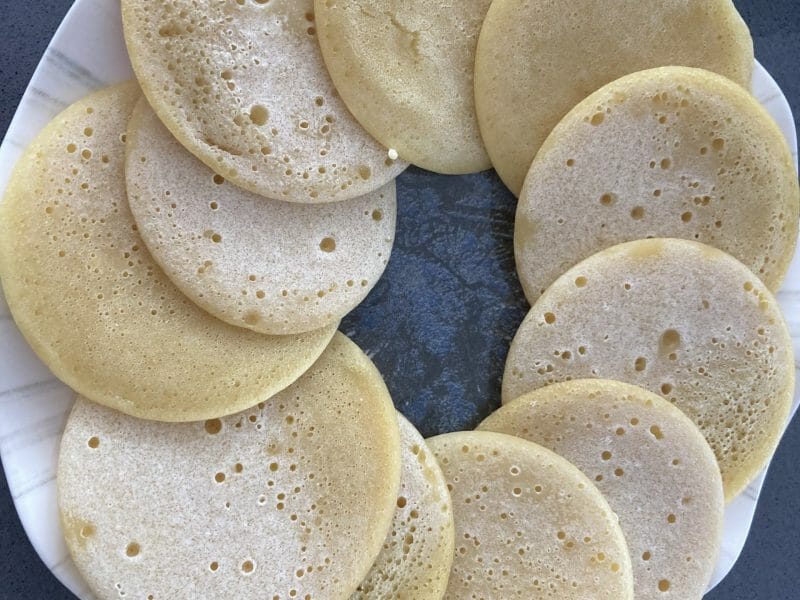 Cliquez pour zoomer ! Baghrir – Crêpes mille trous Thermomix par Betty🌸