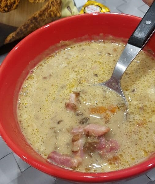 Cliquez pour zoomer ! Velouté de lentilles vertes Thermomix par Mrsxestelle