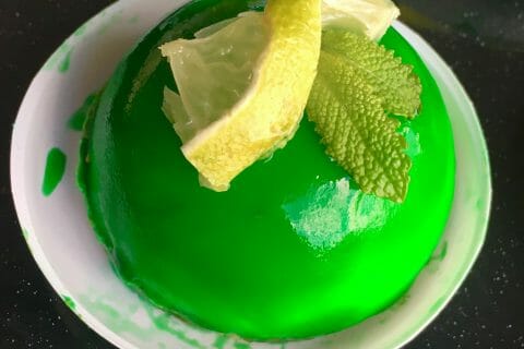 Cliquez pour zoomer ! Bavarois Mojito Thermomix par Sandrine