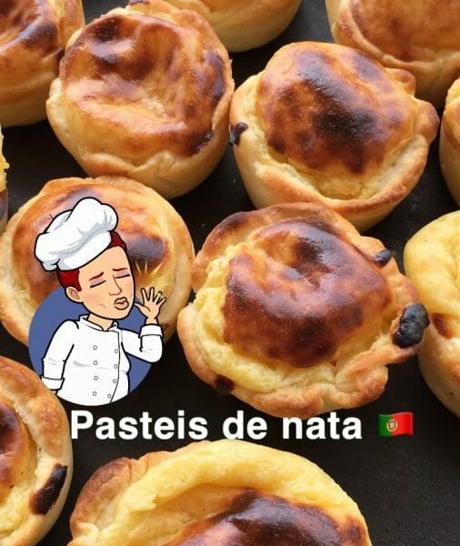 Cliquez pour zoomer ! Pastéis de nata Thermomix par Sandrine