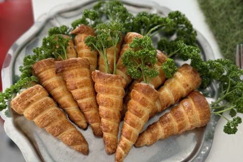 Cliquez pour zoomer ! Carottes feuilletées à la crème de saumon Thermomix par Sandrine