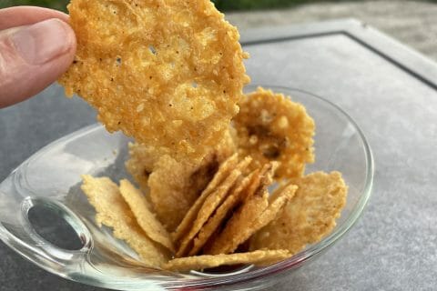 Cliquez pour zoomer ! Tuiles au parmesan Thermomix par Sandrine