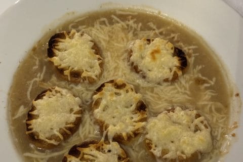 Cliquez pour zoomer ! Gratinée à l’oignon Thermomix par Sandrine