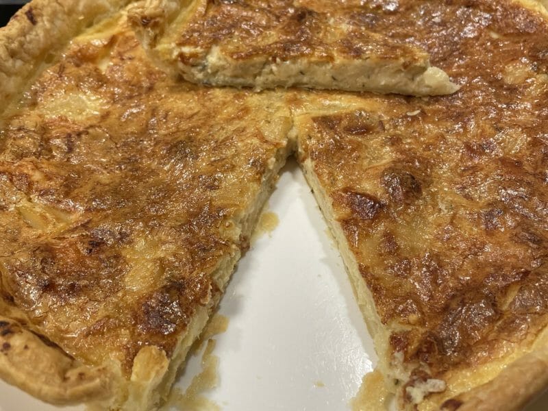 Cliquez pour zoomer ! Tarte à l’ail Thermomix par Sandrine