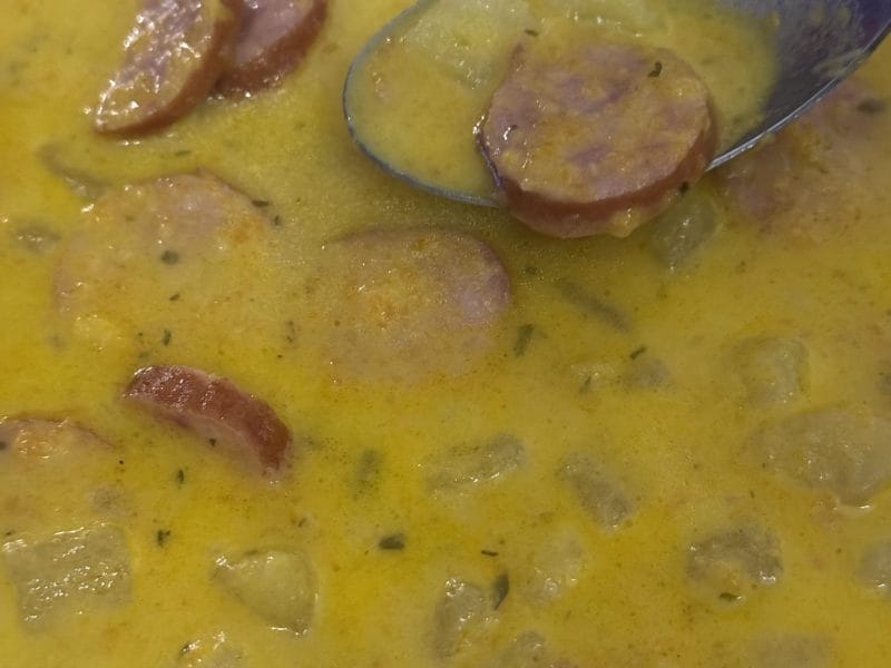 Cliquez pour zoomer ! Soupe rustique de pommes de terre Thermomix par Sandrine