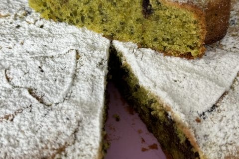 Cliquez pour zoomer ! Fondant pistache Thermomix par Sandrine