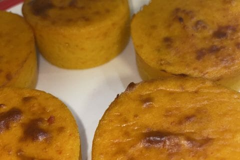 Cliquez pour zoomer ! Flans de potiron au parmesan Thermomix par Sandrine