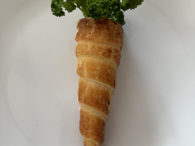 Cliquez pour zoomer ! Carottes feuilletées à la crème de saumon Thermomix par Sandrine