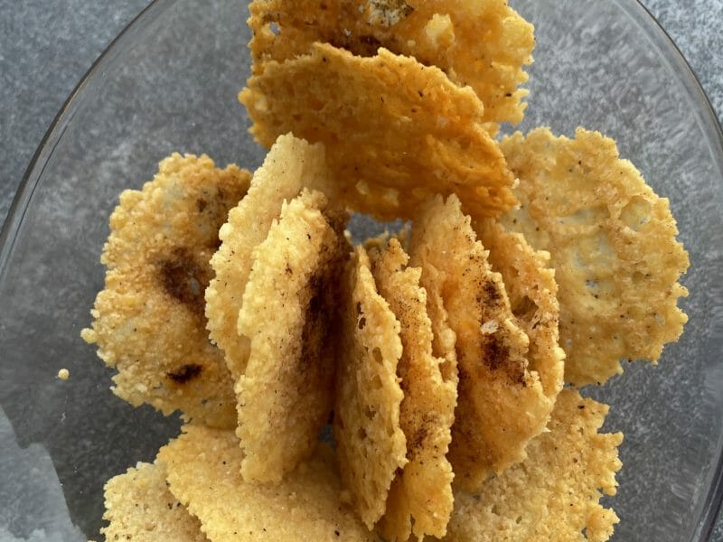 Cliquez pour zoomer ! Tuiles au parmesan Thermomix par Sandrine