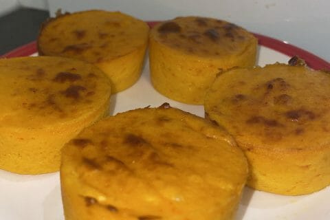 Cliquez pour zoomer ! Flans de potiron au parmesan Thermomix par Sandrine