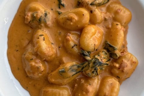 Cliquez pour zoomer ! Poêlée de gnocchi express Thermomix par Sandrine