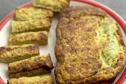 Cliquez pour zoomer ! Flan de courgettes Thermomix par Sandrine