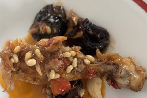 Cliquez pour zoomer ! Poulet à la catalane Thermomix par Sandrine