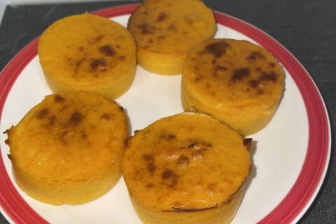 Cliquez pour zoomer ! Flans de potiron au parmesan Thermomix par Sandrine