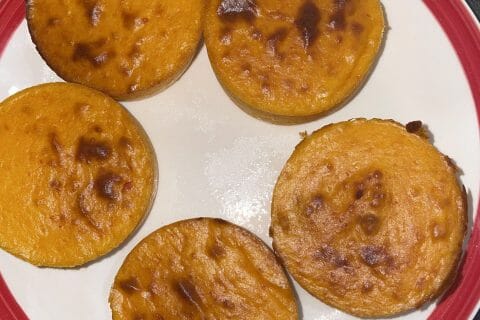 Cliquez pour zoomer ! Flans de potiron au parmesan Thermomix par Sandrine