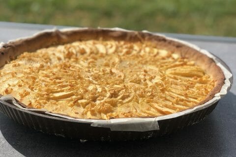 Cliquez pour zoomer ! Tarte aux pommes alsacienne au Thermomix