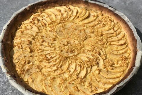 Cliquez pour zoomer ! Tarte aux pommes alsacienne au Thermomix