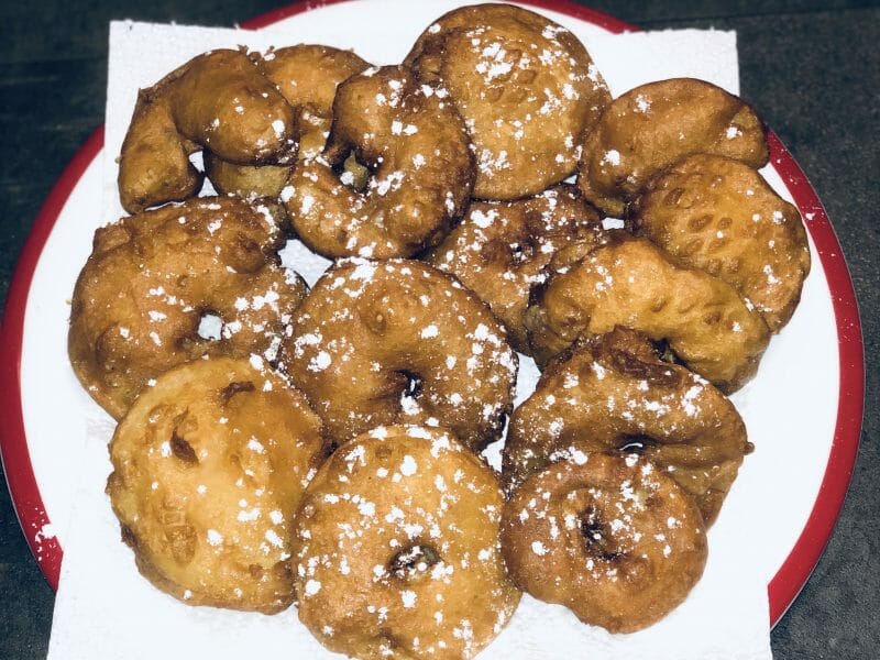 Cliquez pour zoomer ! Beignets aux pommes Thermomix par Sandrine