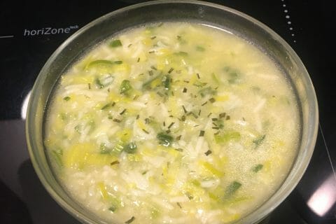 Cliquez pour zoomer ! Soupe de poireaux à la ciboulette Thermomix par Sandrine