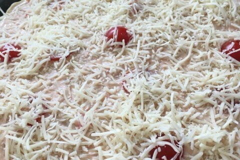 Cliquez pour zoomer ! Tarte au thon, tomate et moutarde au Thermomix