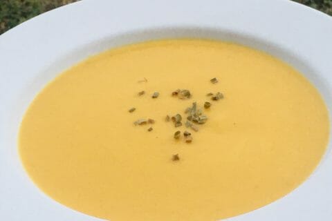 Cliquez pour zoomer ! Velouté de carottes au curry au Thermomix