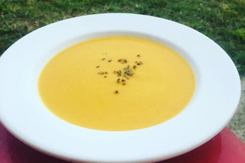 Cliquez pour zoomer ! Velouté de carottes au curry au Thermomix