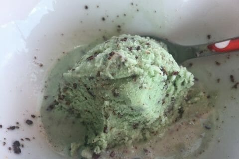 Cliquez pour zoomer ! Glace menthe-chocolat au Thermomix