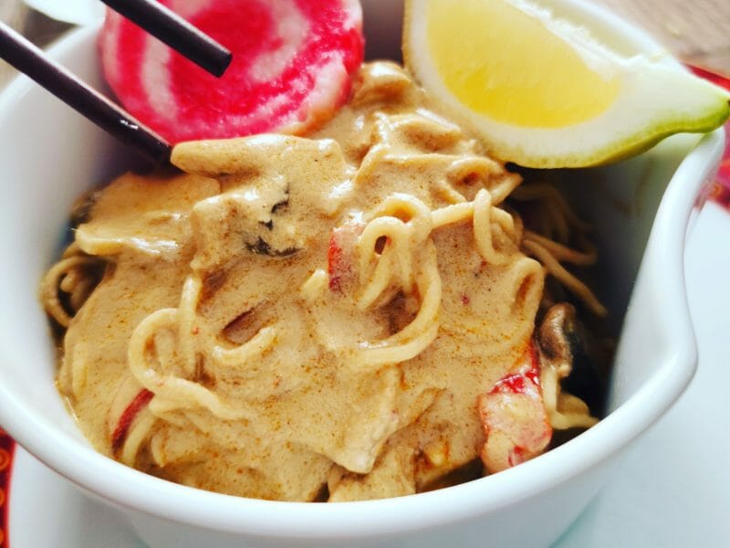 Cliquez pour zoomer ! Ramen thaï au poulet Thermomix par Typouic