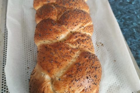 Cliquez pour zoomer ! Hallah – Pain brioché juif Thermomix par Typouic