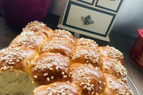 Cliquez pour zoomer ! Brioche à l’eau gazeuse Thermomix par Sophie