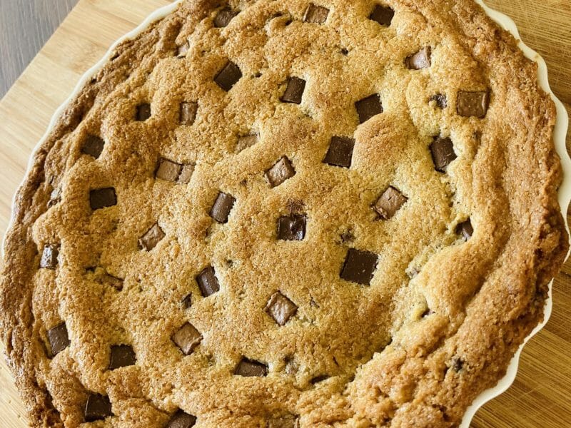 Cliquez pour zoomer ! Le cookie géant Thermomix par Sophie