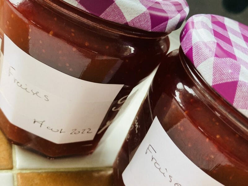 Cliquez pour zoomer ! Confiture de fraises Thermomix par Sophie