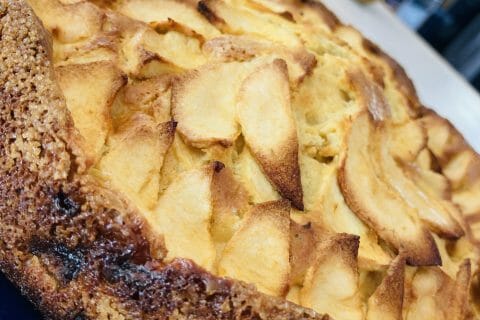 Cliquez pour zoomer ! Gâteau aux pommes et mascarpone Thermomix par Sophie