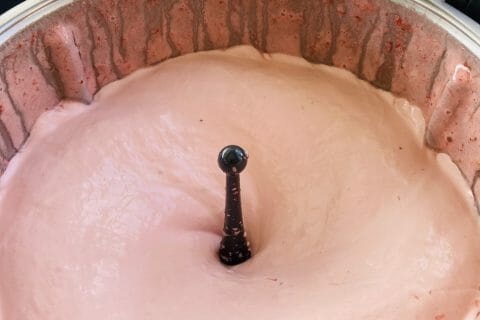 Cliquez pour zoomer ! Mousse de fraises Thermomix par Sophie