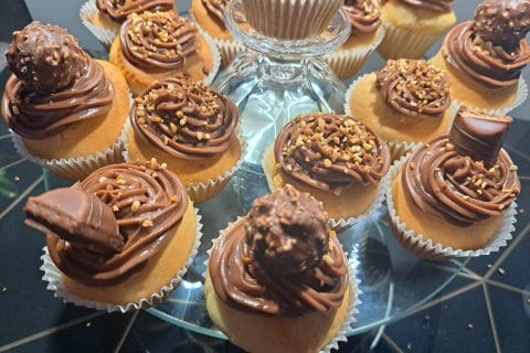 Cliquez pour zoomer ! Cupcakes au nutella Thermomix par mybetty