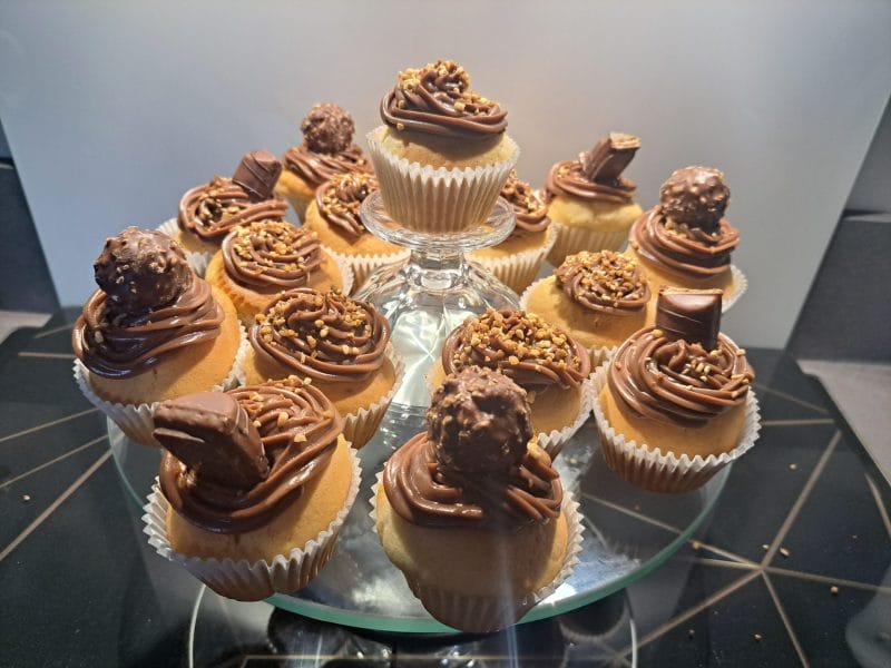 Cliquez pour zoomer ! Cupcakes au nutella Thermomix par mybetty