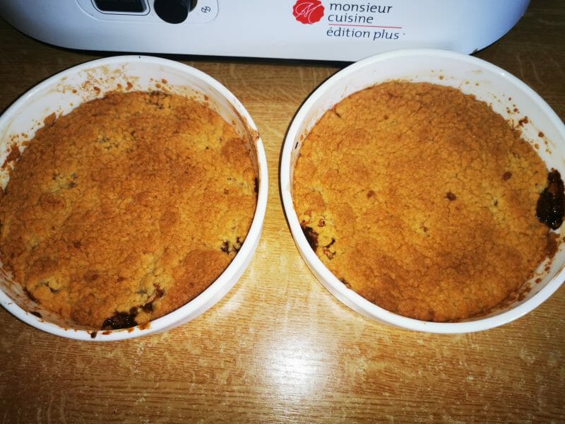Cliquez pour zoomer ! Crumble aux Pommes Thermomix par titia62290