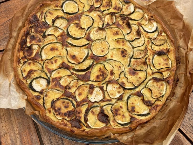 Cliquez pour zoomer ! Tarte courgettes et ricotta Thermomix par agnesabc