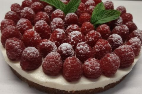 Cliquez pour zoomer ! Tarte aux fraises sans cuisson Thermomix par Melodyleo
