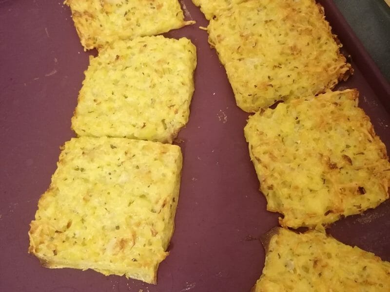 Cliquez pour zoomer ! Galettes de pommes de terre au four Thermomix par Niniemai