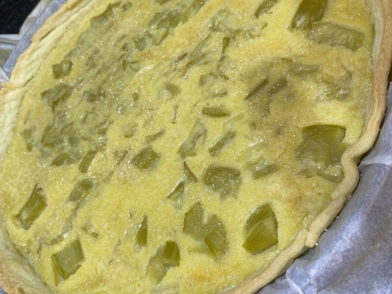 Cliquez pour zoomer ! Tarte à la rhubarbe Thermomix par Aurelie_61