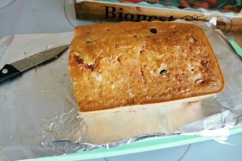 Cliquez pour zoomer ! Cake salé jambon fromage et olives Thermomix par Safiyo