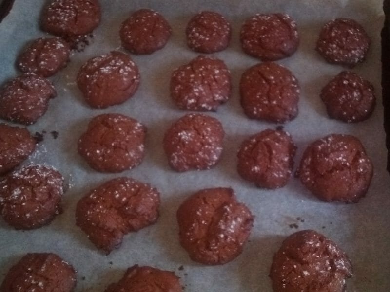 Cliquez pour zoomer ! Craquelés au chocolat Thermomix par sophiefon