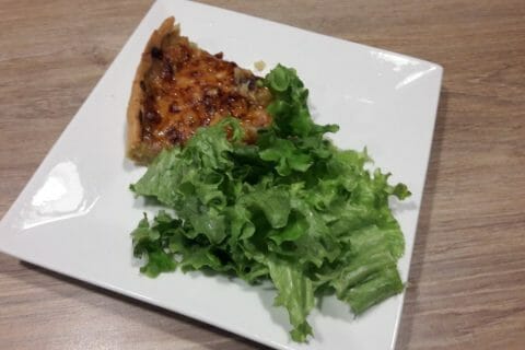 Cliquez pour zoomer ! Tarte aux oignons, lardons et moutarde douce Thermomix par JenFred